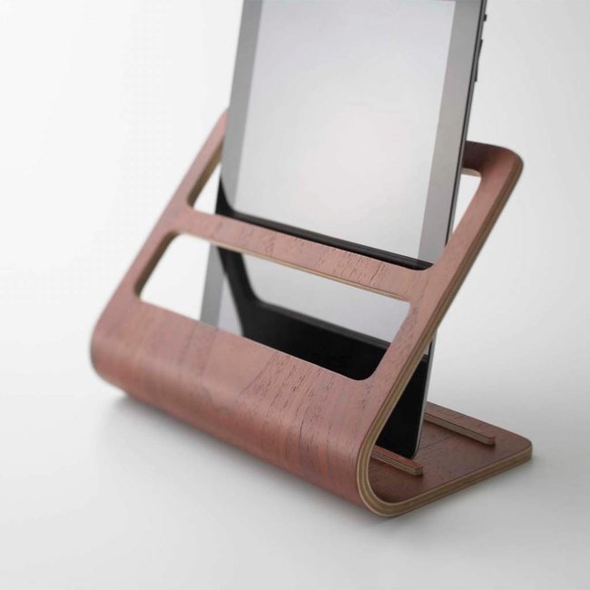 Houder voor  Tablet & Smartphone 'Rin' (bruin)