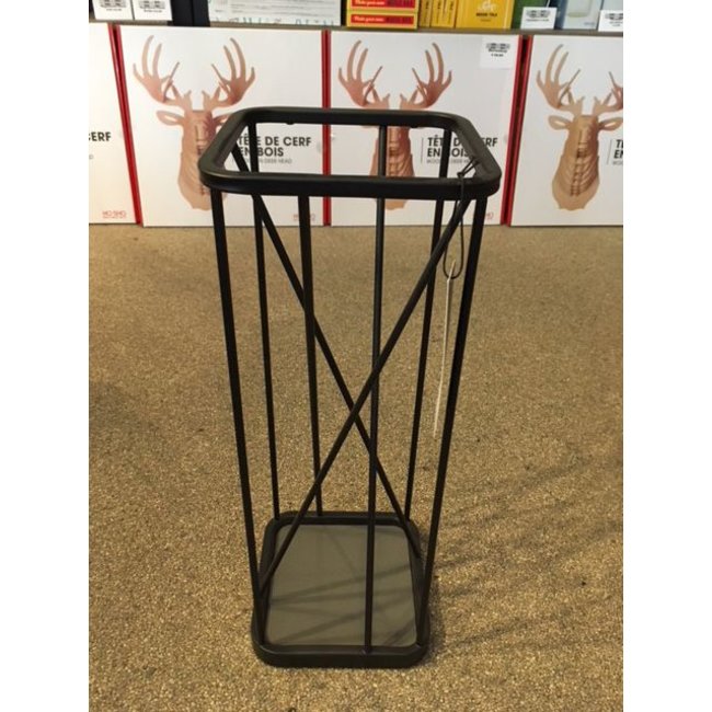 Yamazaki - Umbrella Stand 9 Square - black