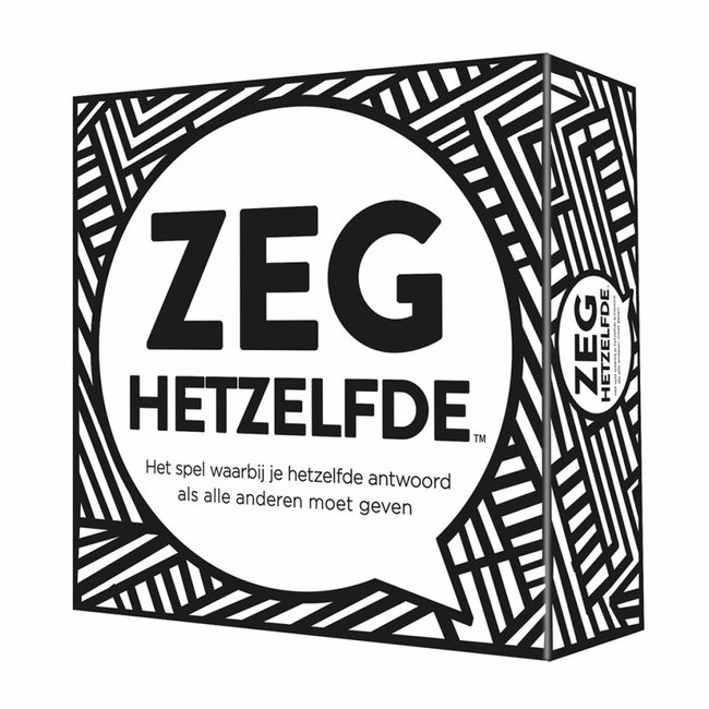 Party Game 'Zeg Hetzelfde'