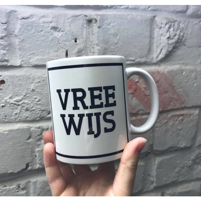 Mug Vree wijs