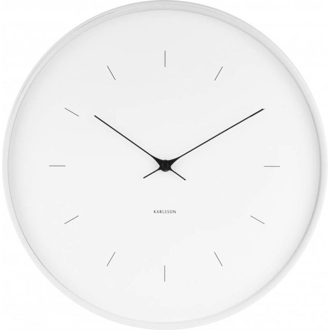 Design Wall Clock Butterfly Hands Large Karlsson Axeswar Design
