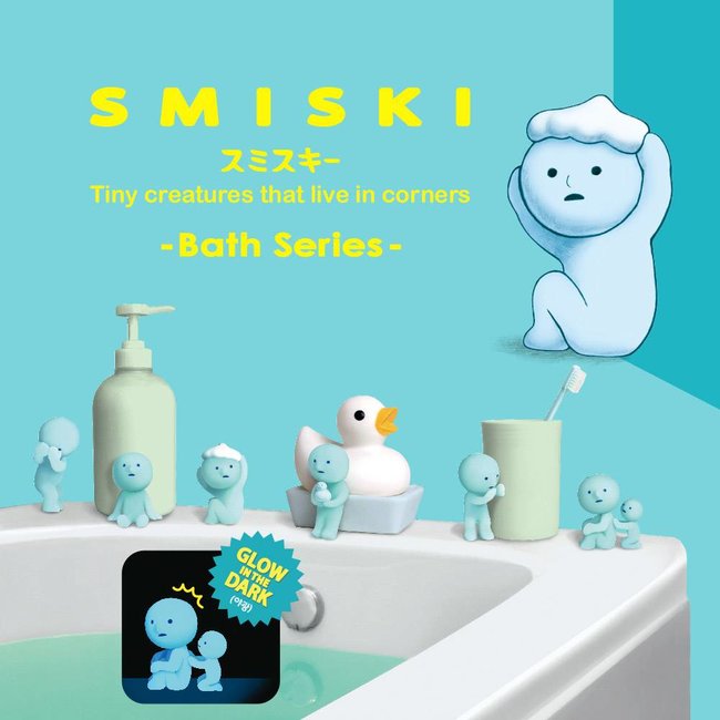 Smiski Glow in The Dark (Badezimmerserie)