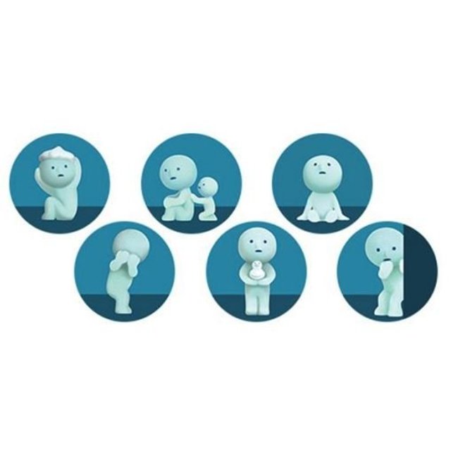 Smiski Glow in The Dark  (Bath Series)