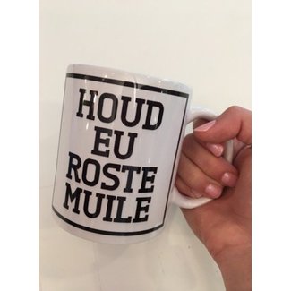 Urban Merch Tasse à Café Houd Eu Roste Muile