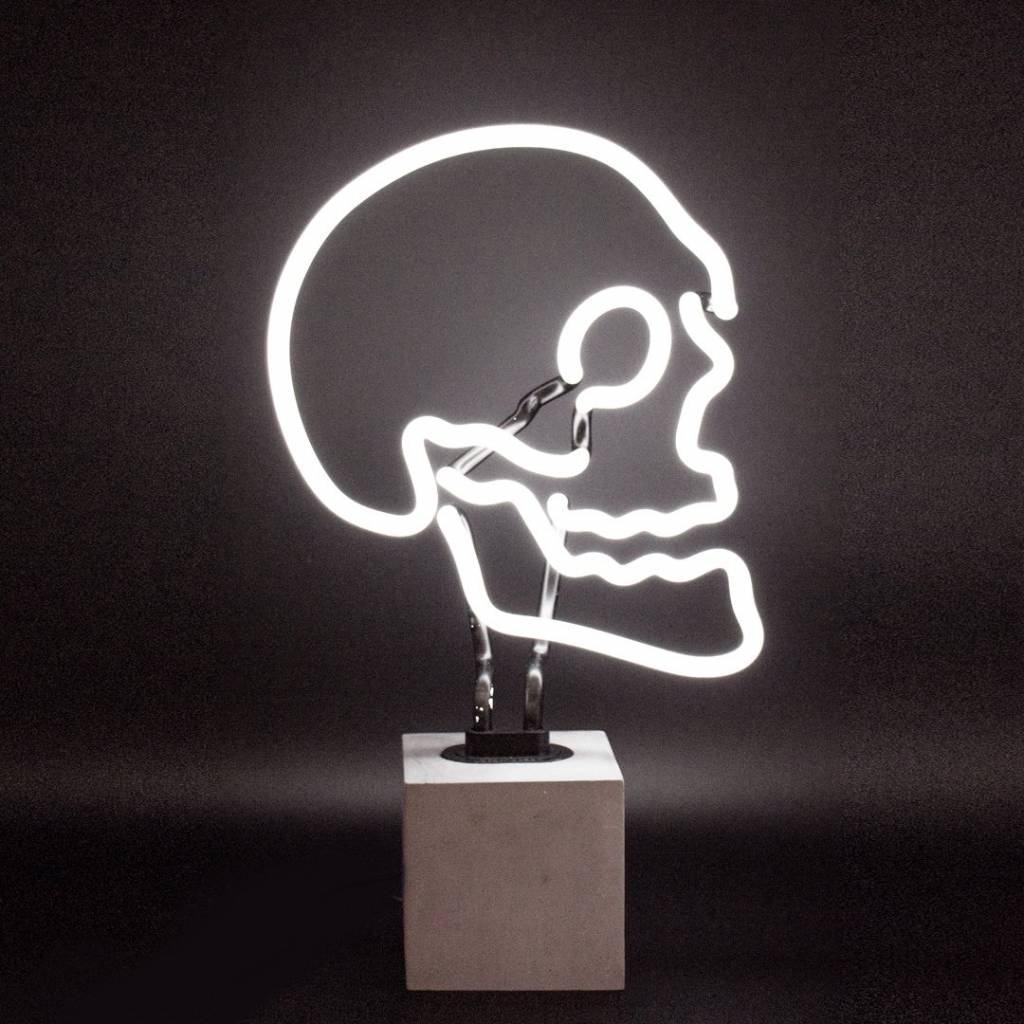 Uitgelezene Neon Sign Lamp 'Doodshoofd' - Locomocean - Axeswar Design ZO-32