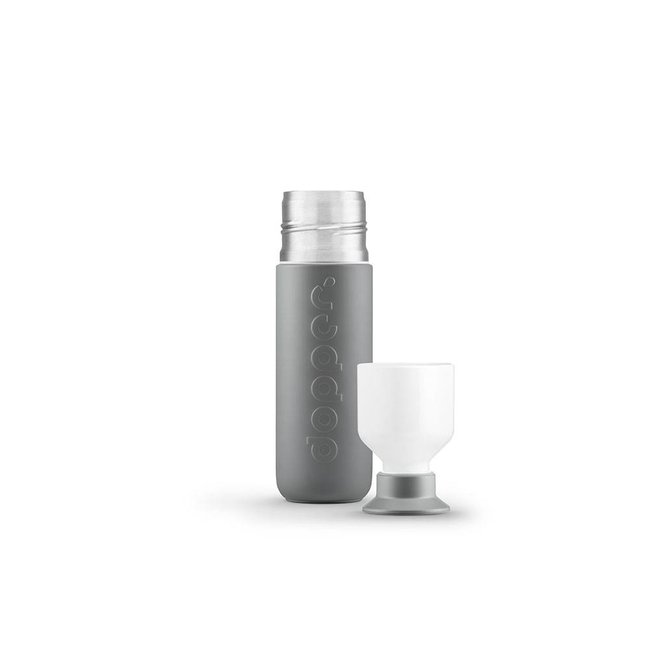 Thermosflasche / Isolierflasche 'Dopper Insulated 350 ml' (grau)