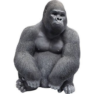 Kare Design Deko-Statue 'Gorilla Affe' (mittel)