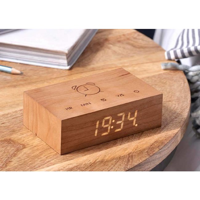 Flip Click Clock Wekker - kerselaar