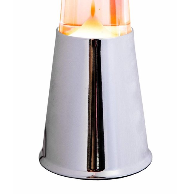 Lava Lamp (chroom/rood)