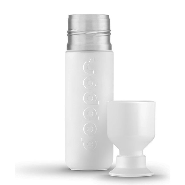 Thermos- Isoleerfles 'Dopper Insulated 580 ml' (wavy white ...