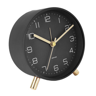 Boxed Flip Clock 20,5 cm black matte - Karlsson