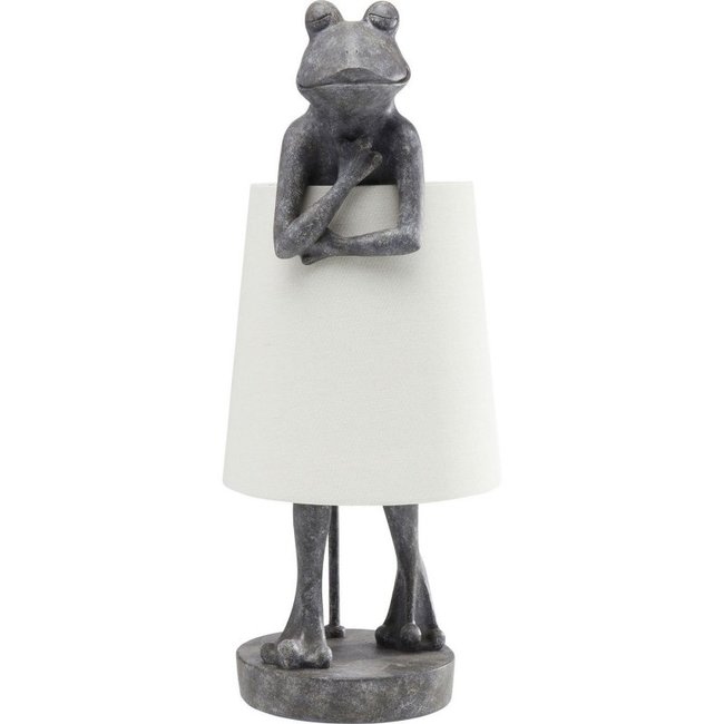 Kare Design Table Lamp Animal Grey Frog