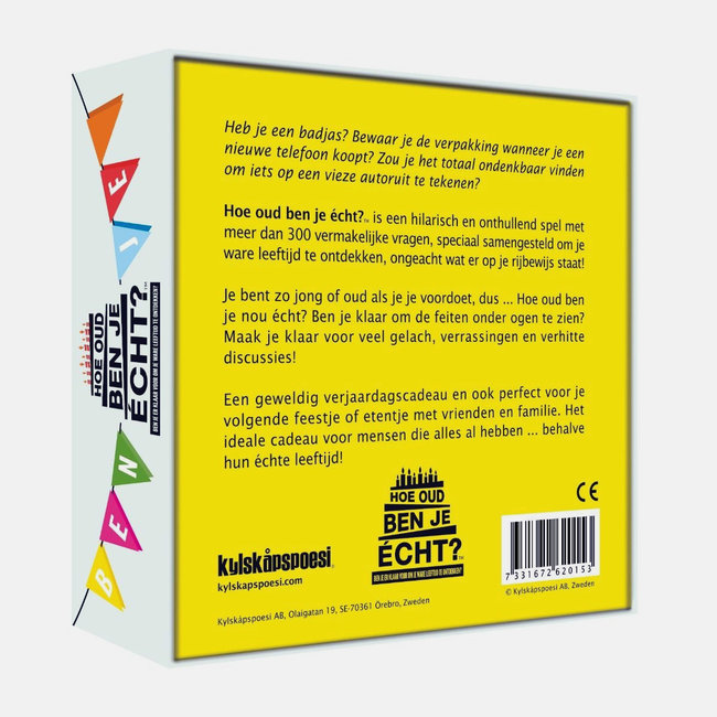 Hygge Games - Party Game Hoe Oud Ben Je Echt?