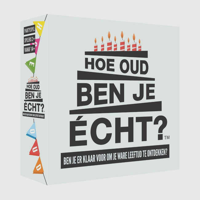 Hygge Games Party Game - Hoe Oud Ben Je Echt?