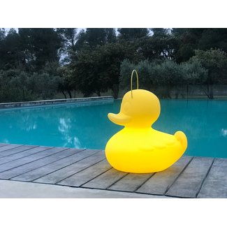 Goodnight Light Duck Duck Lampe XL gelb - Farbwechsel