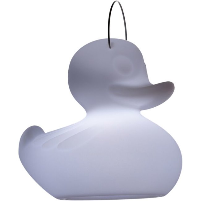Goodnight Light Duck Duck Lamp - small white - color changing