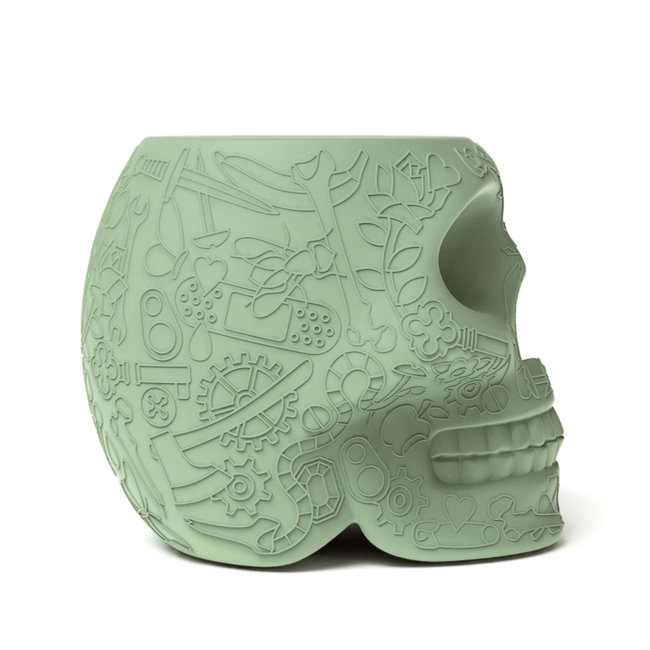 Qeeboo Stool - Side Table Mexico - green