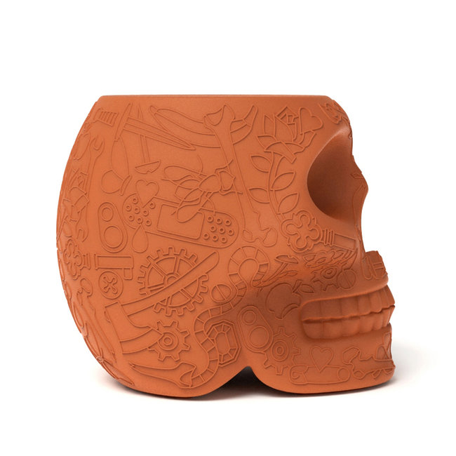 Qeeboo Hocker - Beistelltisch Mexiko - Terrakotta