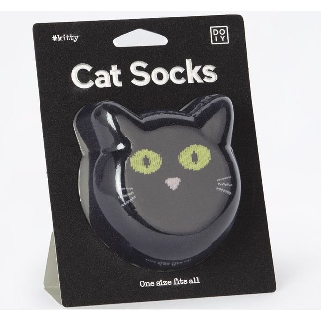 Eat My Socks - Chaussettes Chat -  Cat Walk - taille unique