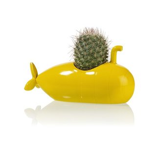 Bitten Blumentopf Yellow Submarine - klein