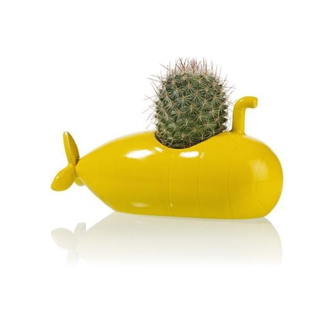 Bitten Planter Yellow Submarine - small