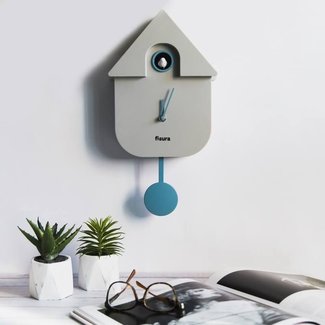 Fisura Cuckoo Clock Cuckoo House - grey