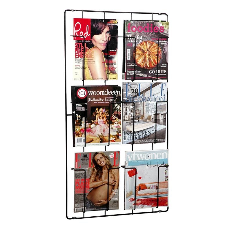 Puhlmann Magazine Rack Frame 6 wall mounted Axeswar Design