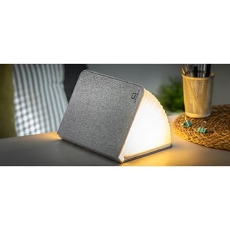 Gingko Smart Book Light - large - grijze stof