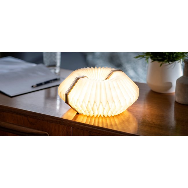 Gingko - Smart Accordeon Lamp - bamboe