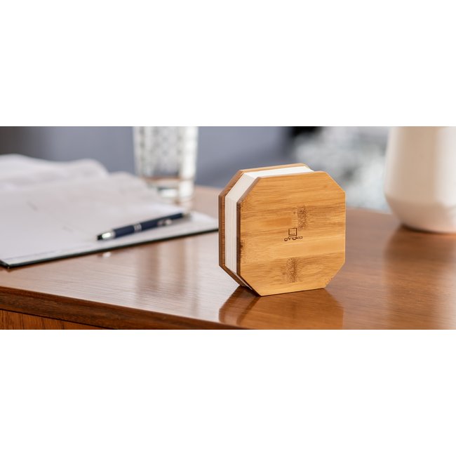 Gingko - Smart Accordion Lamp - bamboo