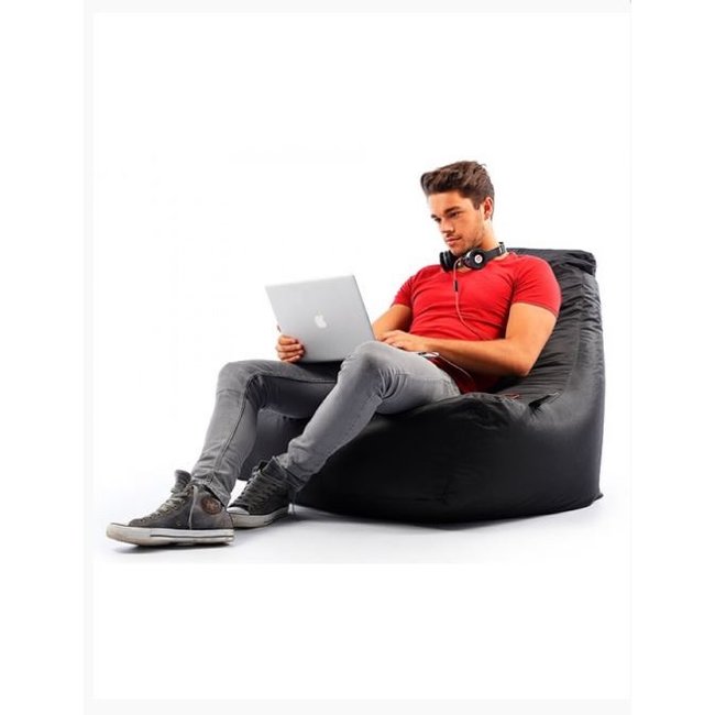 Extreme Lounging - Sitzsack B-Bag Mighty-B - outdoor schwarz