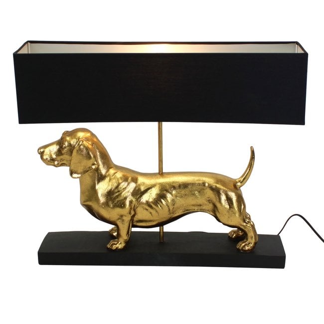 dachshund lamp base