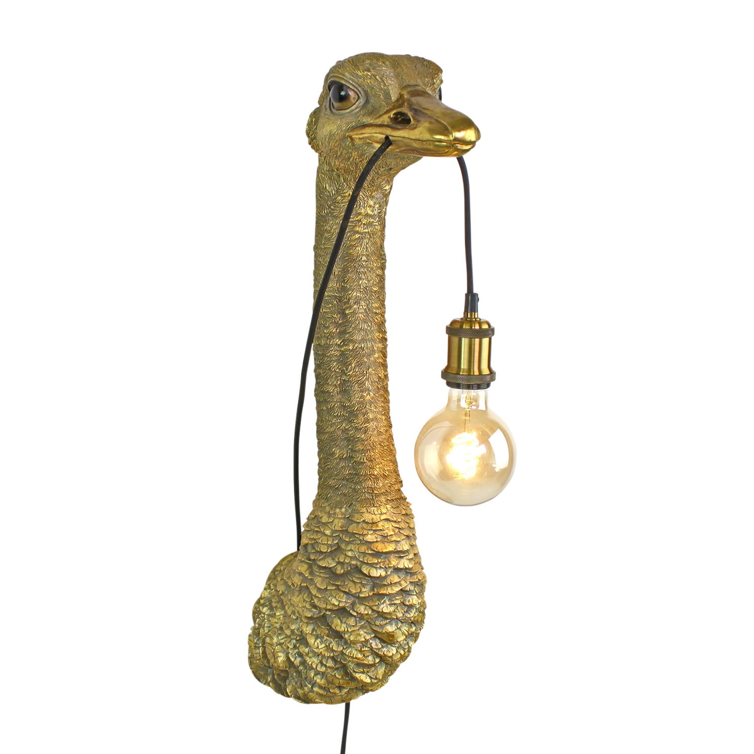 Dessin animé poulet / serpent / bœuf décoration de chevet de chevet lampe  murale en métal 1 tête d'applications modernes lumière en jaune / bleu / or