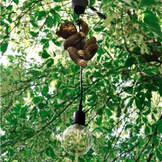 Werner Voß Werns - Hanglamp - Dierenlamp Aap Chip - goud