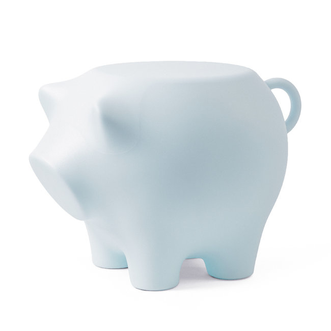 Werkwaardig - Stool - Side Table Pig - baby blue