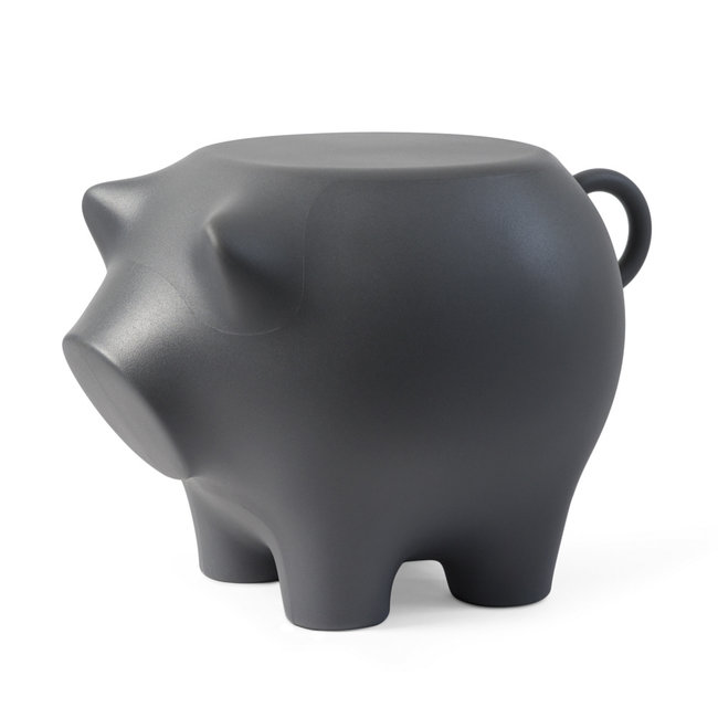 Werkwaardig - Stool - Side Table Pig - anthracite