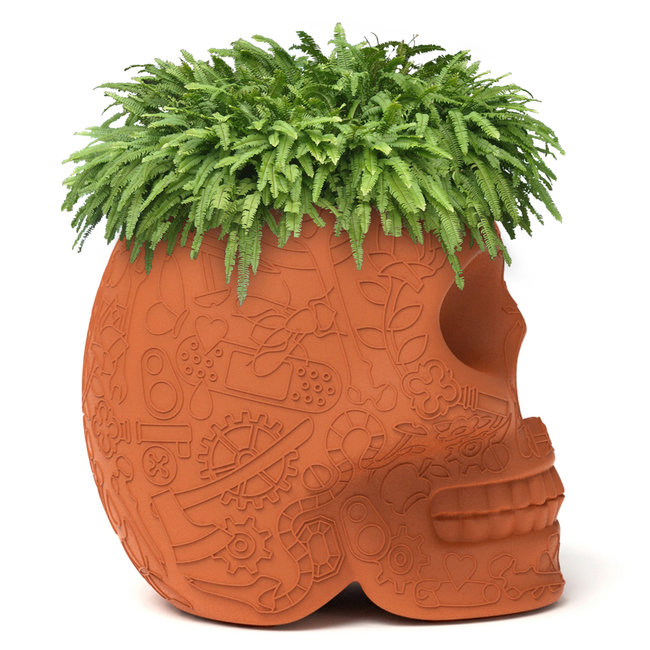 Qeeboo Planter / Wine Cooler Mexico - terracotta