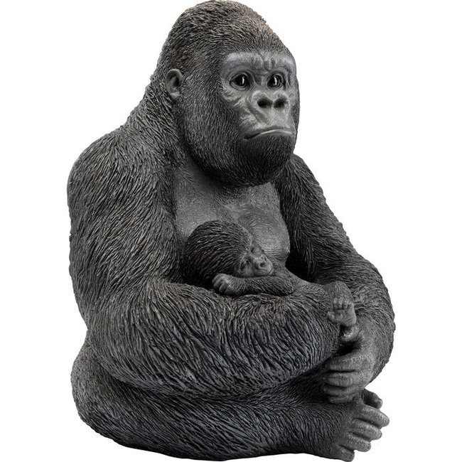 Karé Design - Statue Cuddle Gorilla Family