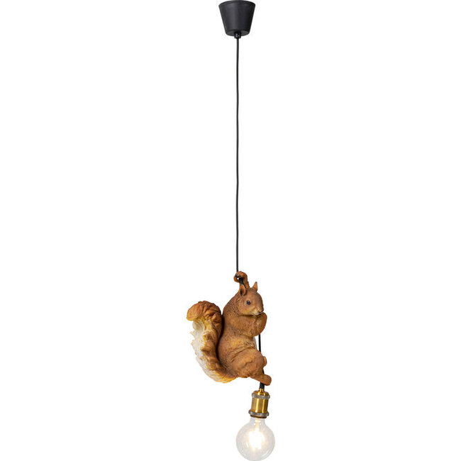 Karé Design - Lampe Suspendue - Lampe Animale Ecureuil