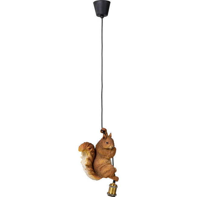 Karé Design - Lampe Suspendue - Lampe Animale Ecureuil