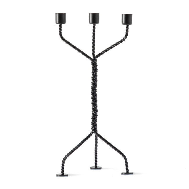 Werkwaardig - Candleholder Twisted - H 37 cm