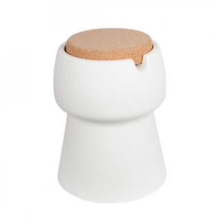 Bubalou Champ Stool & Cooler - white/cork