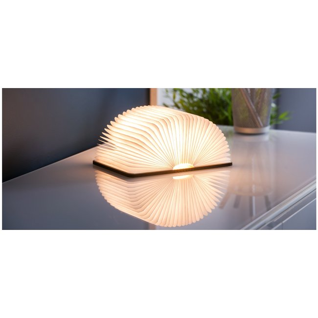 Gingko - Smart Book Light - small - Walnuss