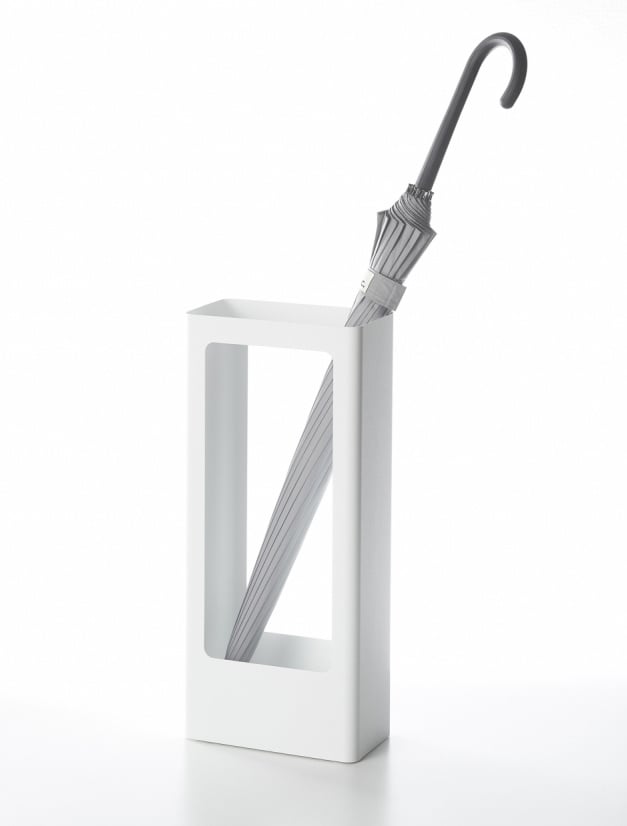 Zilver Doordringen Omgekeerd Paraplubak Tower Slim - wit - Yamazaki - Axeswar Design