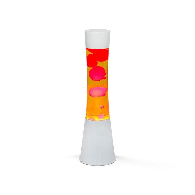 Retro Verlichting Lava Lamp (chroom/rood/paars) Fisura Axeswar Design