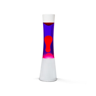 i-total Lava Lamp - paars met roze lava