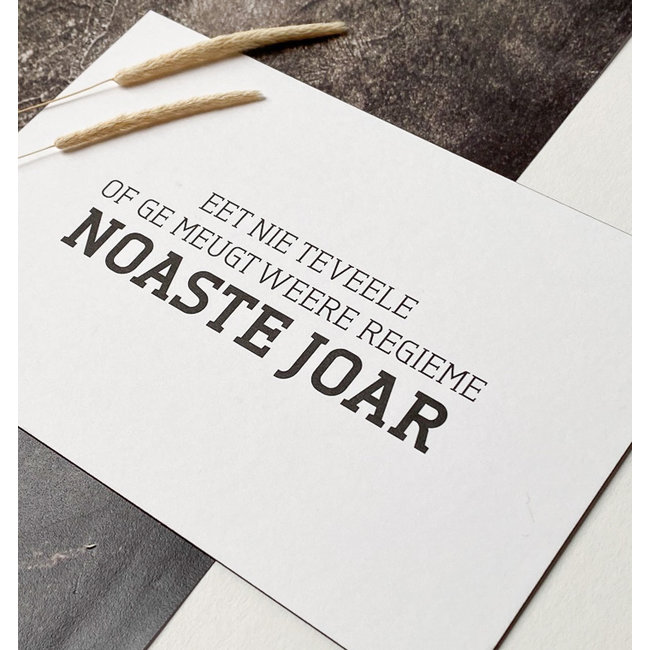 Neujahrskarten Genter Dialekt - 3er-Set