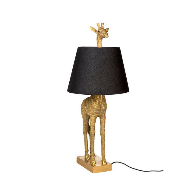 Tafellamp - Dierenlamp Giraf - goud