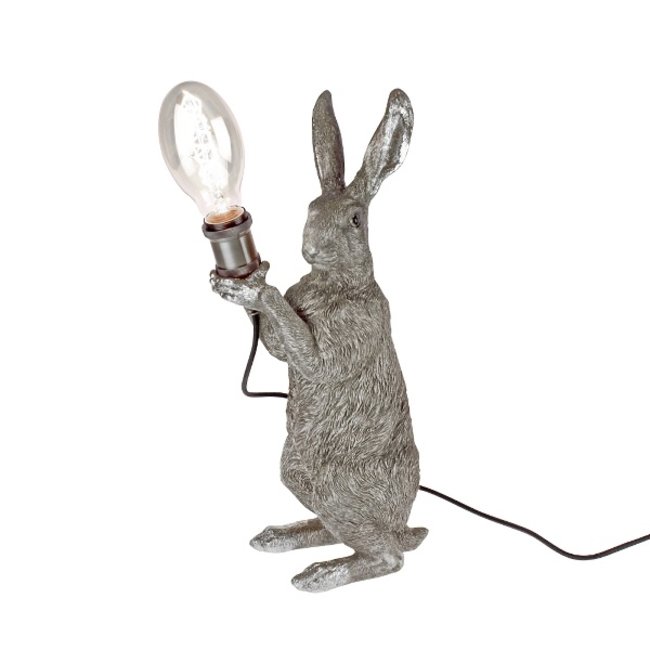 Werner Voß Werns Table Lamp Master Rabbit Silver