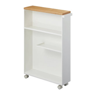 Yamazaki  Storage Cart Tower - white